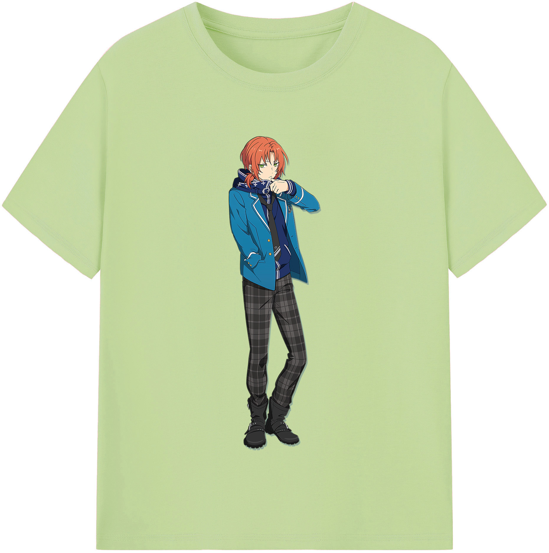 （画像用） あんさんぶるスターズ! Ensemble Stars 綿100％半袖Tシャツ（フロントプリント）